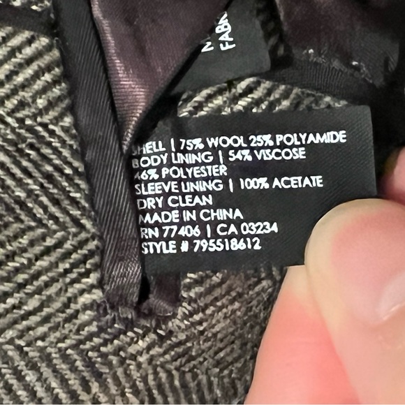 Club Monaco Wool-Blend Blazer Men’s 36R - Picture 2 of 6